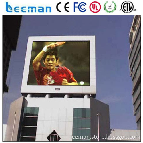 p10 outdoor advertising led monitor p10 led 32x32 trailer led sign box